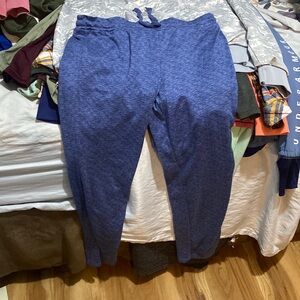 Small blue stretchy pants with string